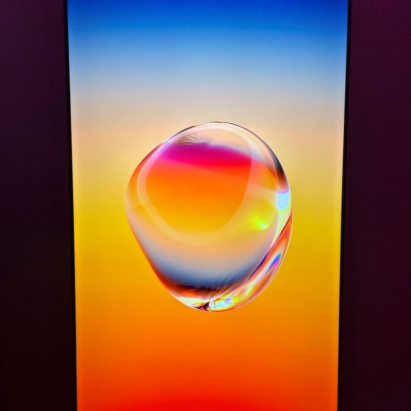 Œuvre digitale présentée à Art Dubaï